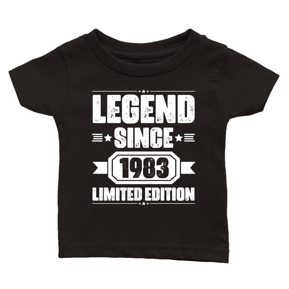 Legend Since 1983 Limited Edition Birthday (2) Classic Baby Crewneck T-shirt