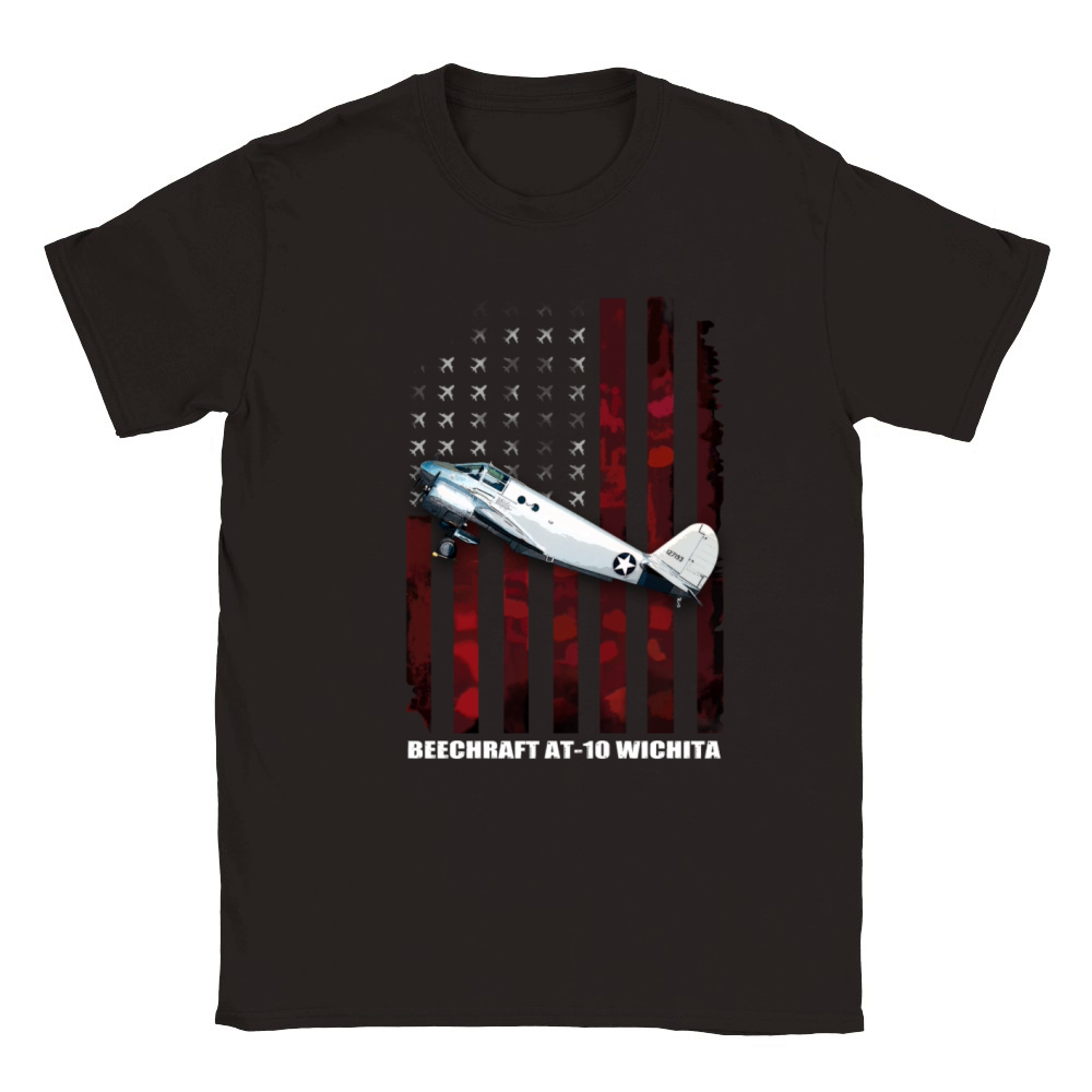 Beechcraft AT 10 Wichita Classic Kids Crewneck T-shirt
