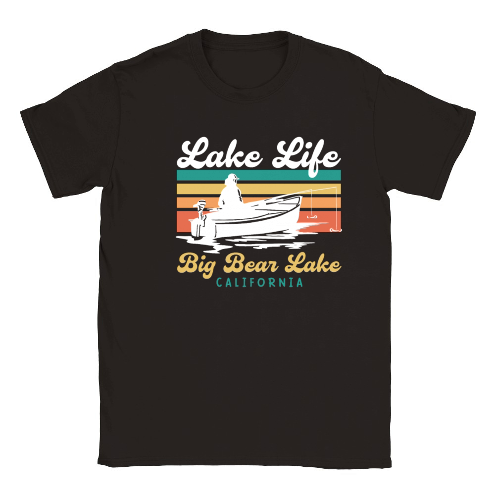 BIG BEAR LAKE CALIFORNIA LAKE LIFE Vintage Classic Kids Crewneck T-shirt