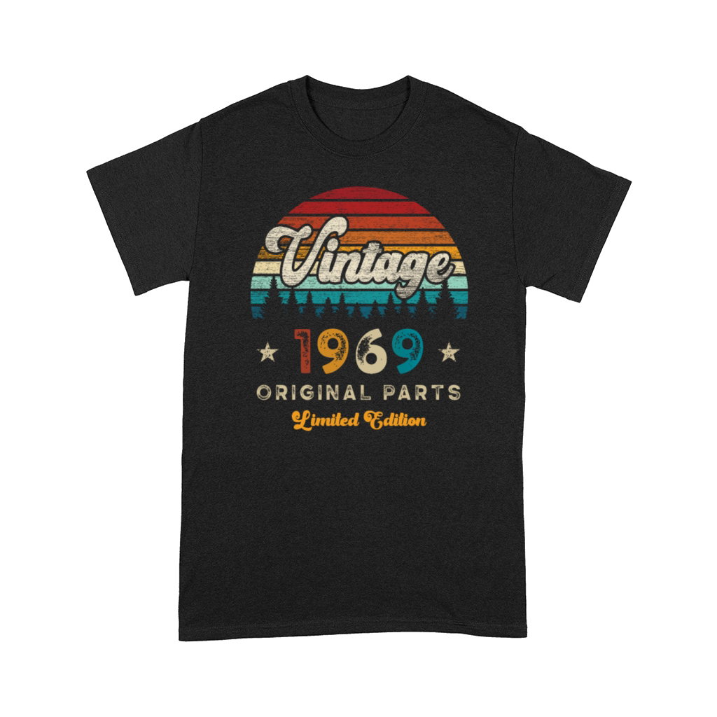 Vintage 1969 Birthday Retro Comfort T-shirt