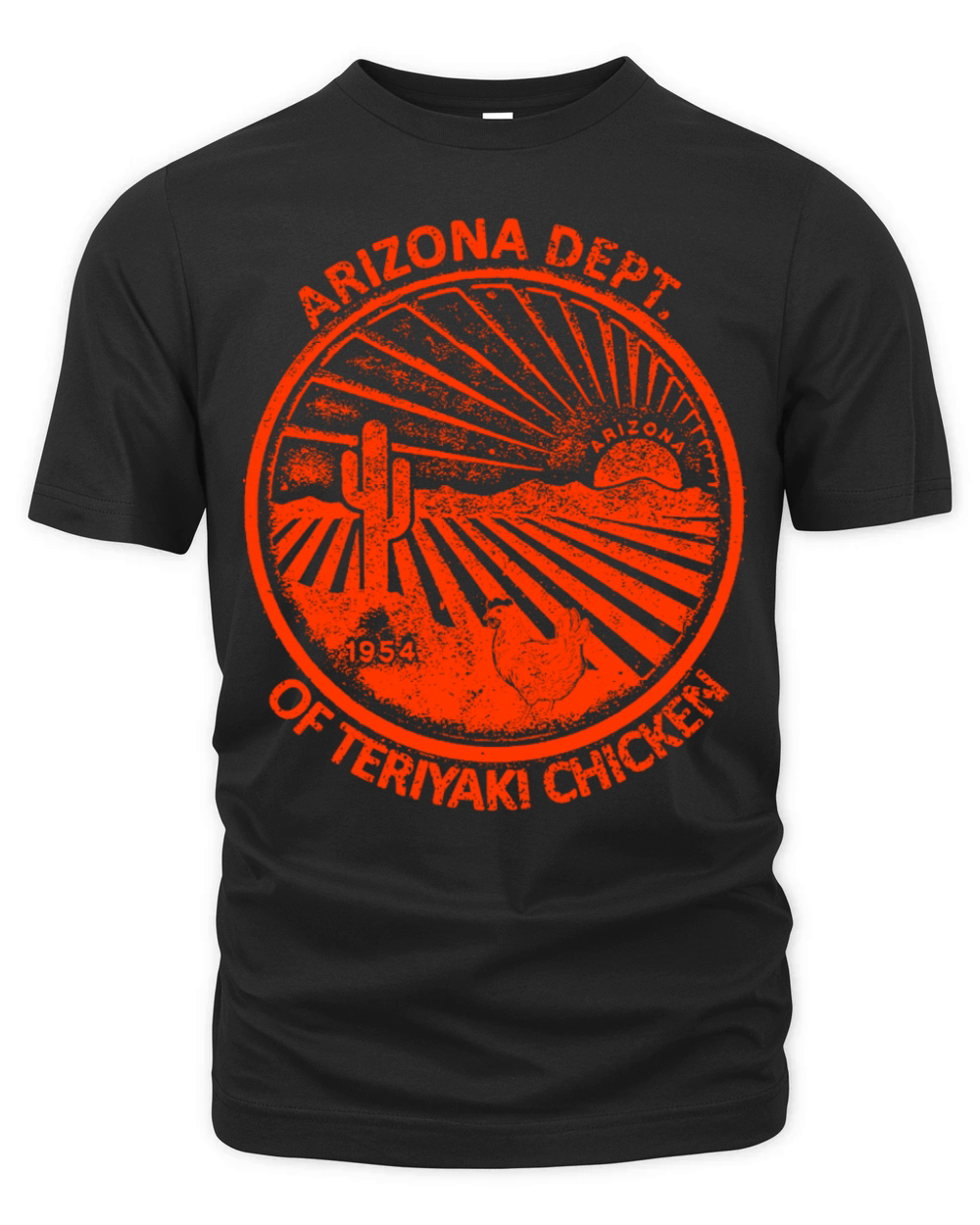 Arizona dept of teriyaki chicken vintage Organic Unisex T-shirt
