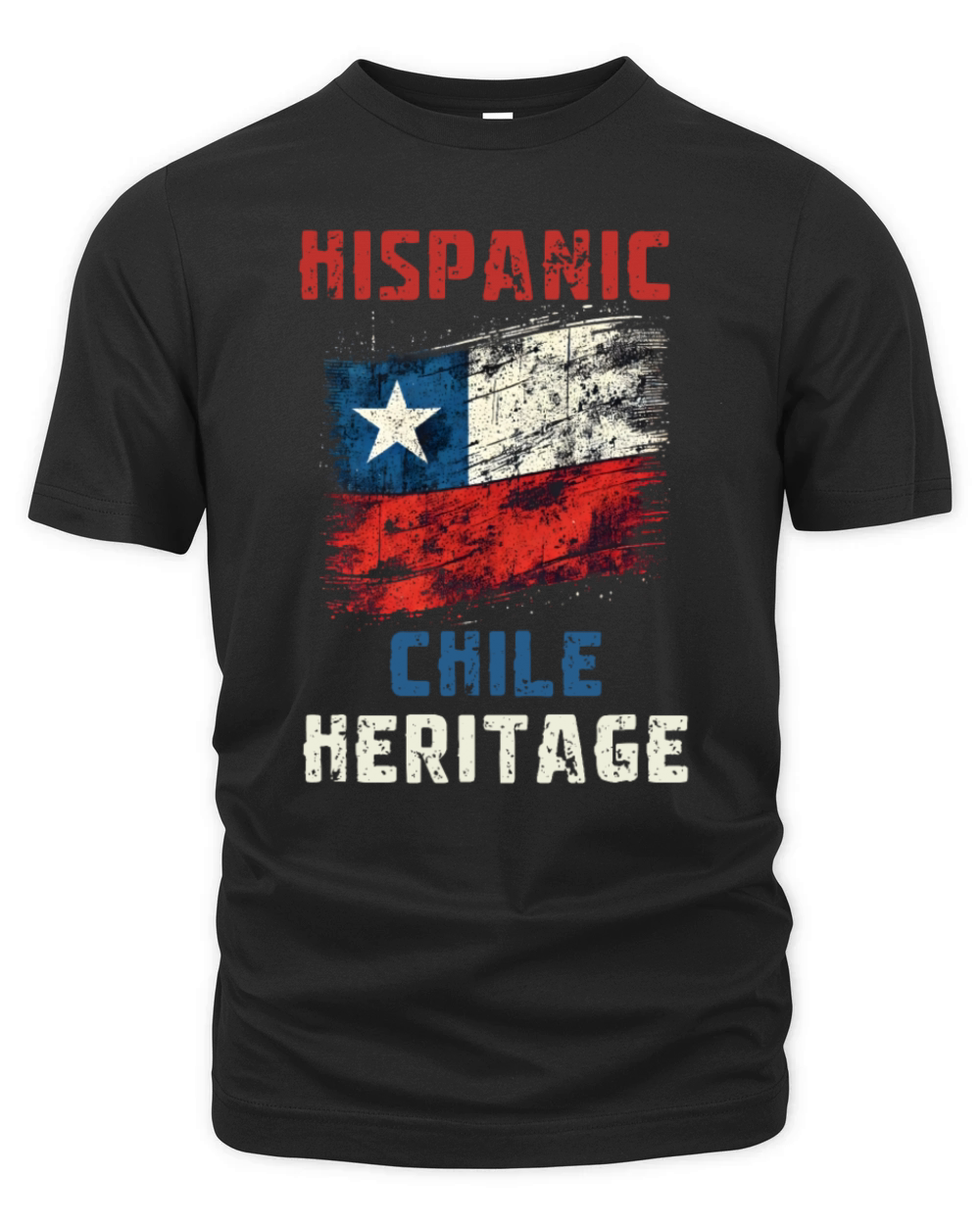Chilean Heritage Hispanic Heritage Month Celebrati Organic Unisex T-shirt