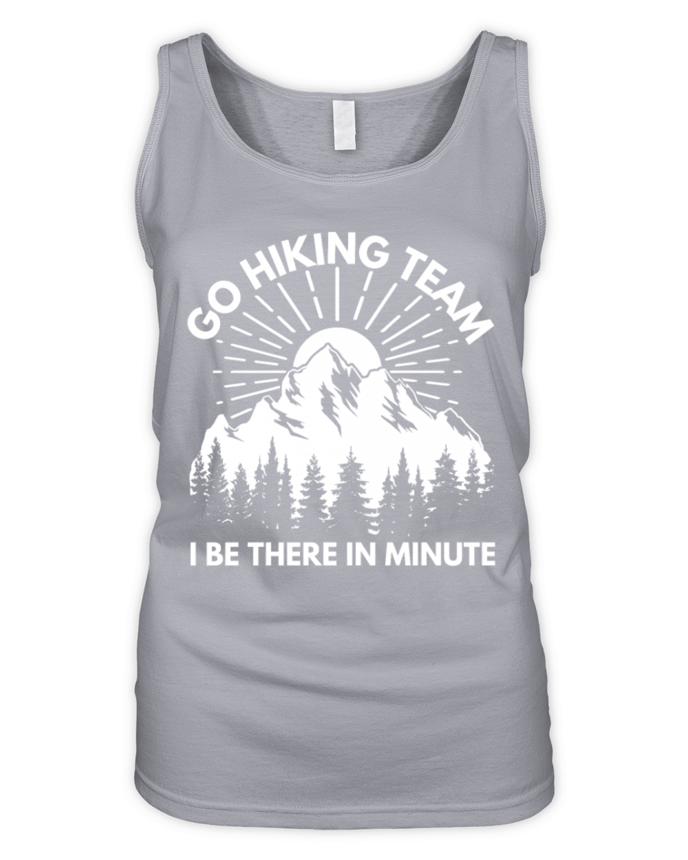 Go hiking team cute camping shirt gift vintage Organic Women's Tank Top