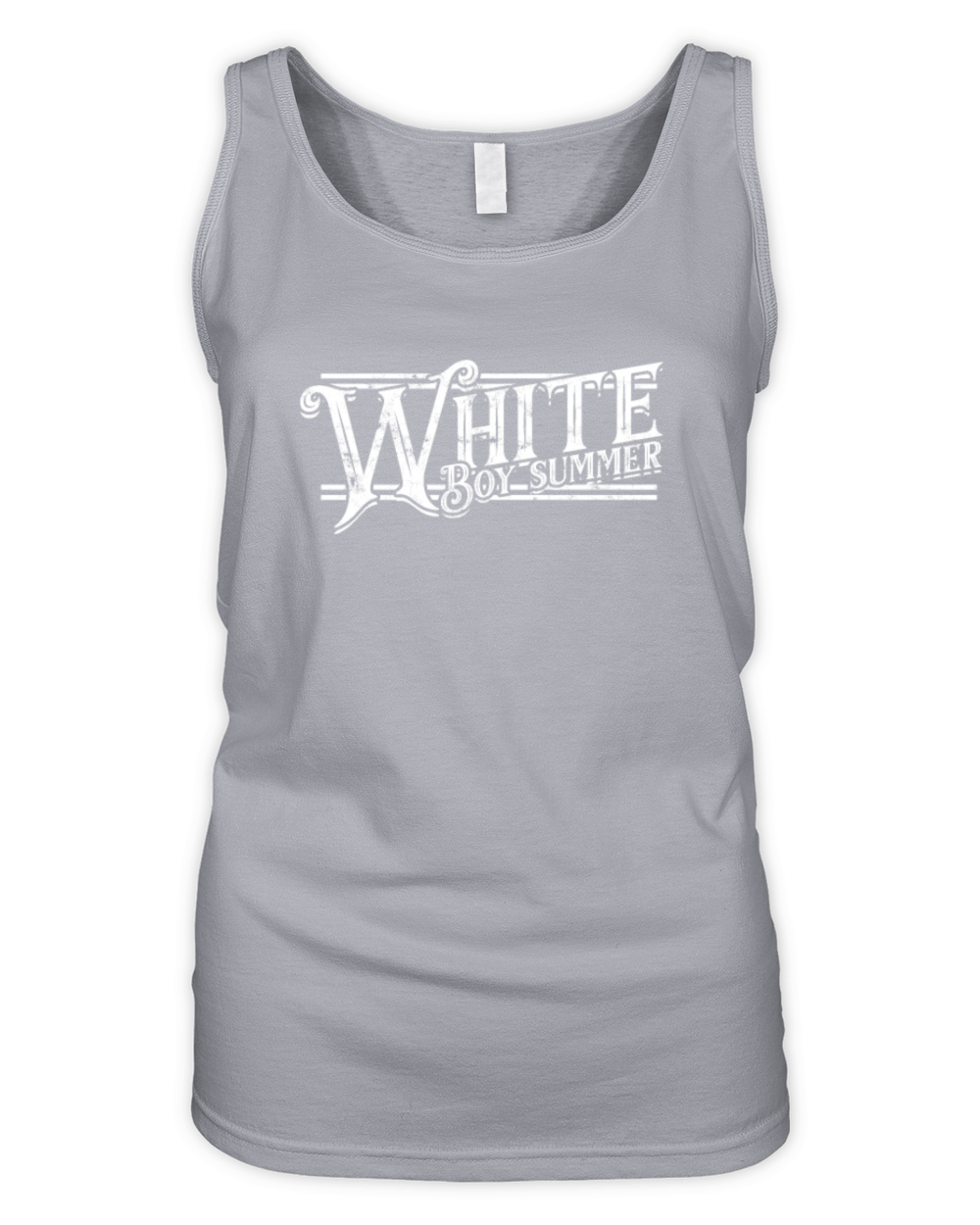 White Boy Summer - Quote Organic Women's Tank Top
