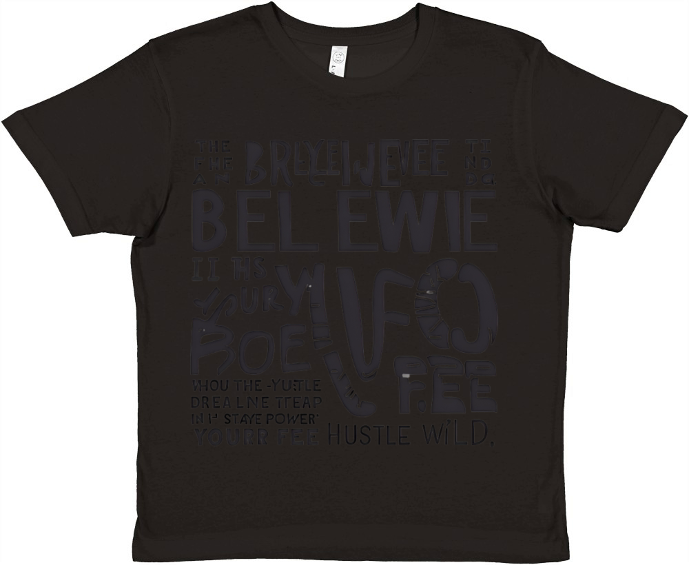 Believe in Your Power Premium Kids Crewneck T-shirt