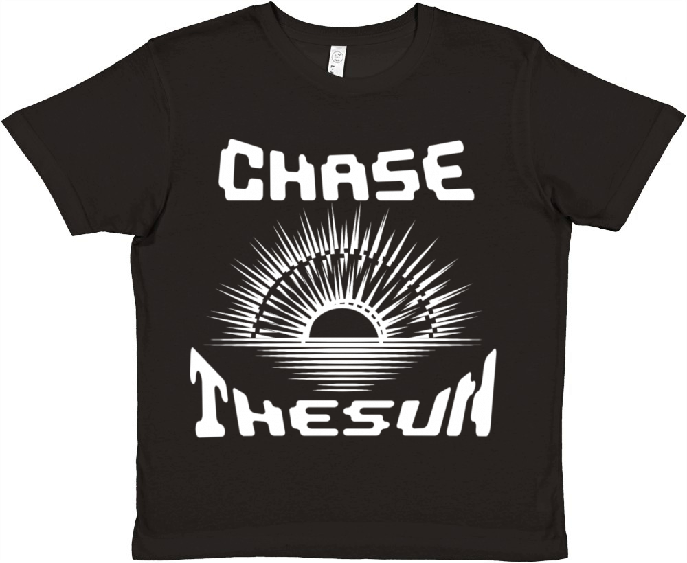 Chase the Sun - Motivational Quotes Premium Kids Crewneck T-shirt