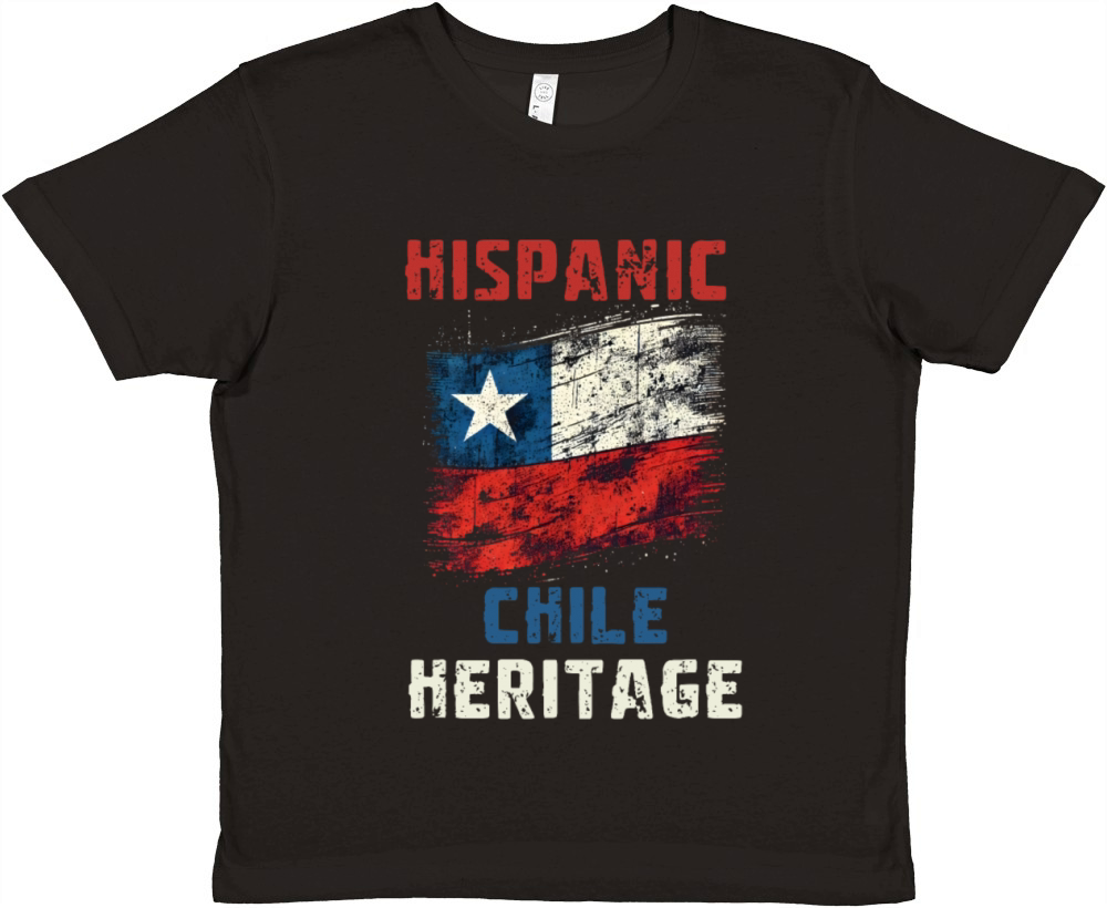 Chilean Heritage Hispanic Heritage Month Celebrati Premium Kids Crewneck T-shirt