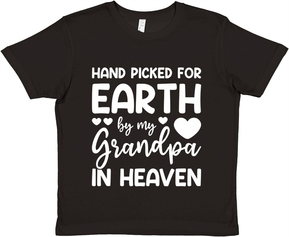 Hand Picked For Earth Premium Kids Crewneck T-shirt