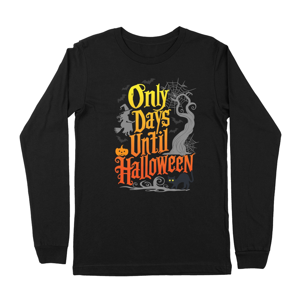 only days until halloween Premium Long Sleeve