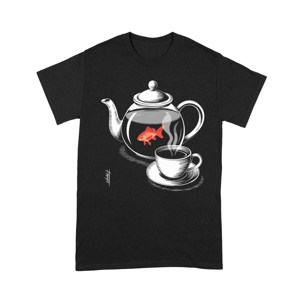 Twin Peaks A Fish In The Percolator Vintage Coffee Premium T-shirt