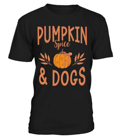 autumn dog pumpkin T-Shirt Unisex