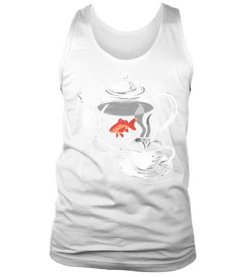 Twin Peaks A Fish In The Percolator Vintage Coffee Tank Top Unisex