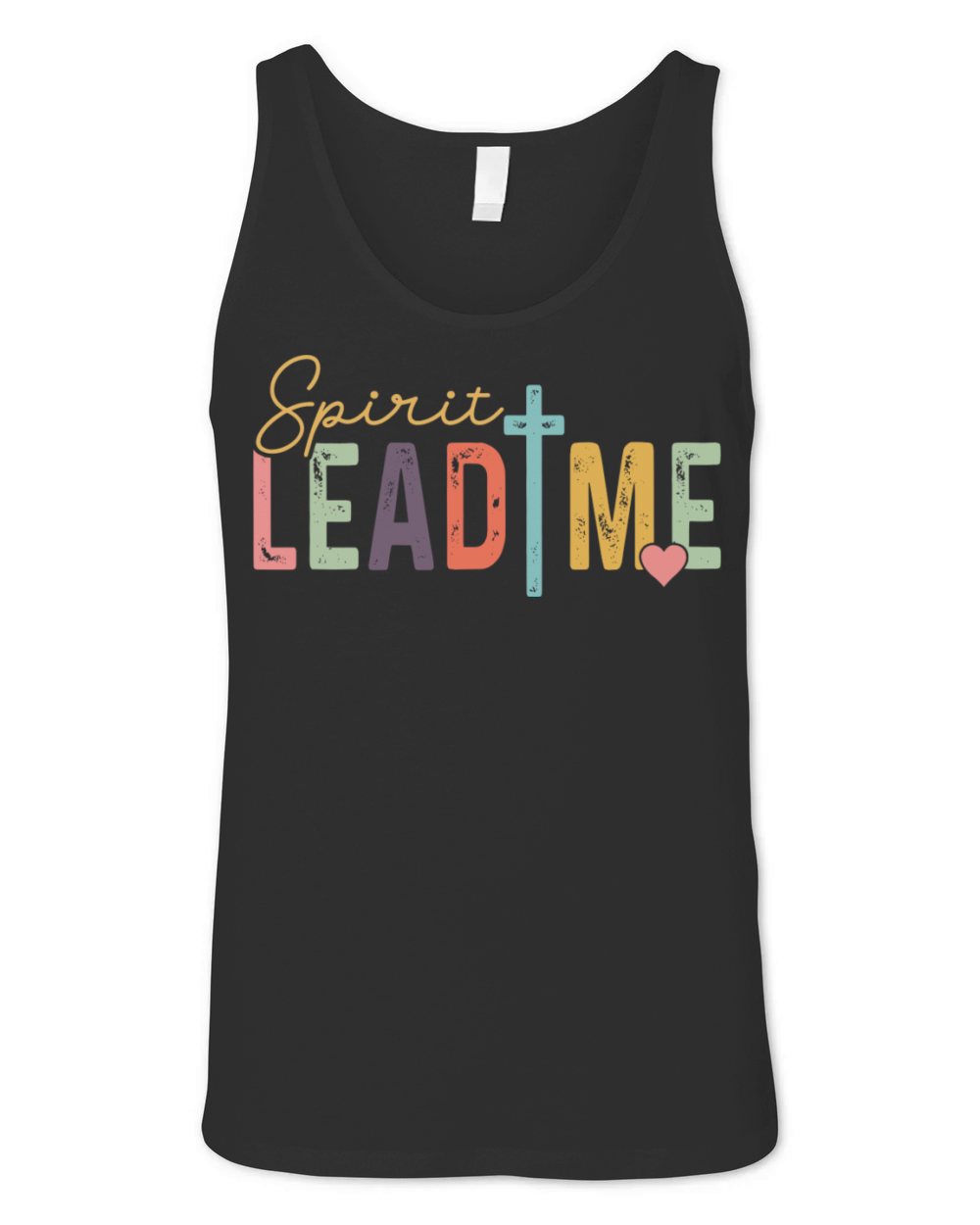 Spirit Lead Me Religious Quote Inspirational Quote Unisex Jersey Tank