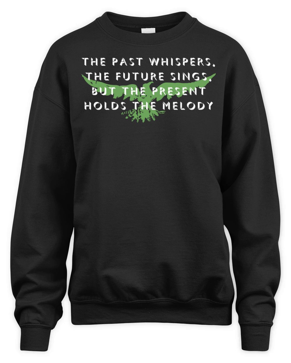 Finding beauty and mindfulness in the present Unisex Premium Crewneck Sweatshirt