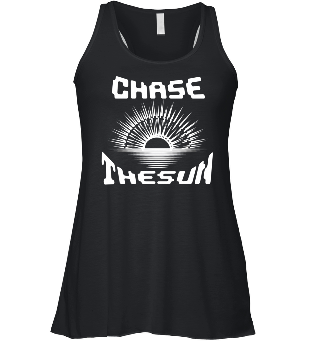 Chase the Sun - Motivational Quotes Women's Flowy Tank Top