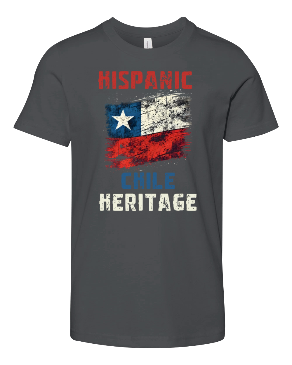 Chilean Heritage Hispanic Heritage Month Celebrati Youth Unisex Jersey Tee