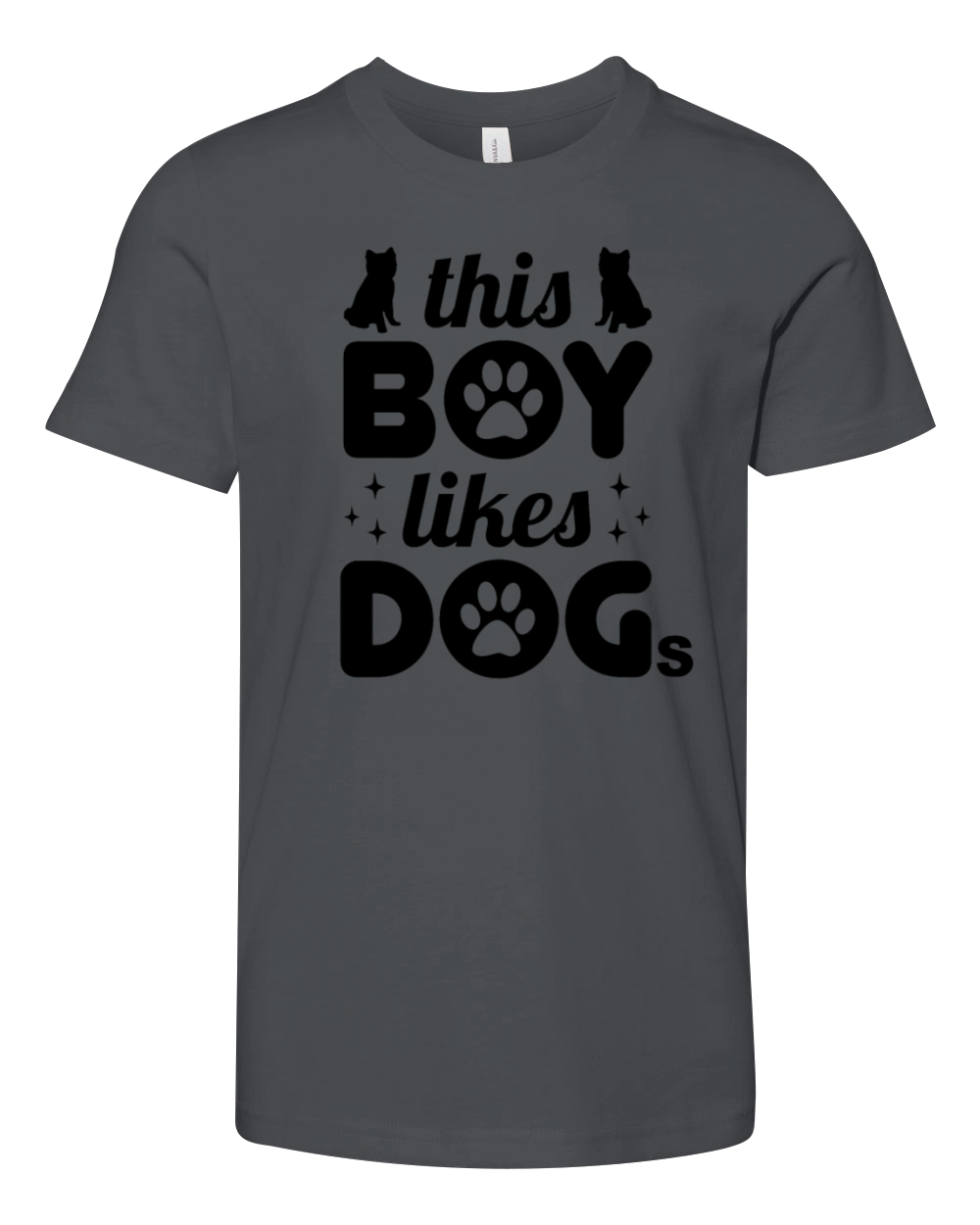 Dogs Boy Youth Unisex Jersey Tee