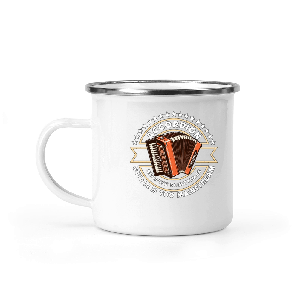 Accordion Because Sometimes Musical Instrument Camping Mug