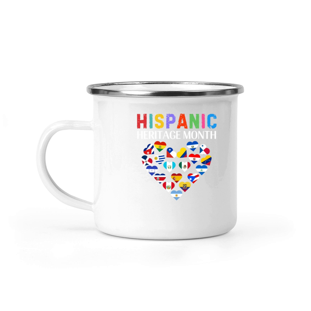 Hispanic Heritage Month celebrations Camping Mug