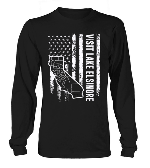 California VISIT LAKE ELSINORE Vintage America Long sleeved Unisex