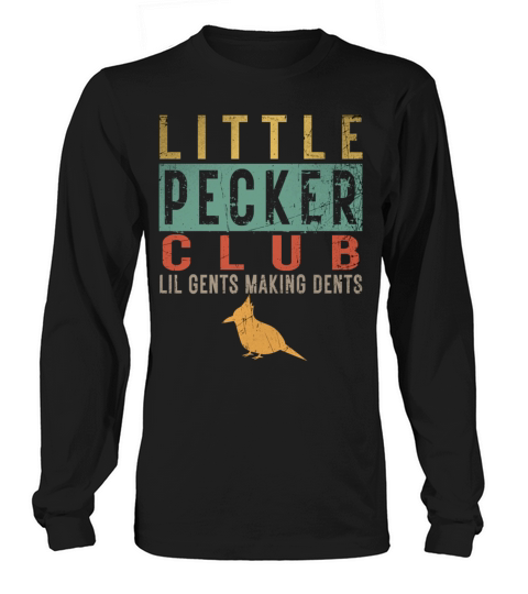 Little Pecker Club Lil Gents Making Dents Retro Wo Long sleeved Unisex