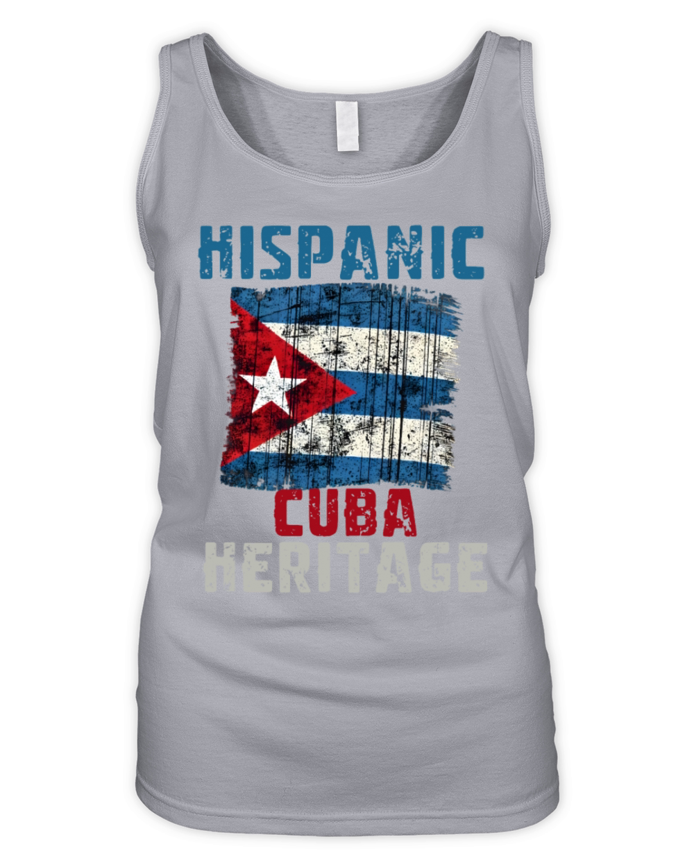 Cuban Heritage Pride - Hispanic Heritage Month Organic Women's Tank Top