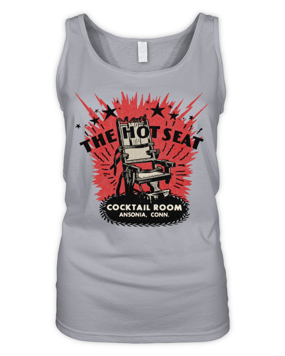 Vintage Connecticut Dive Bar Organic Women's Tank Top