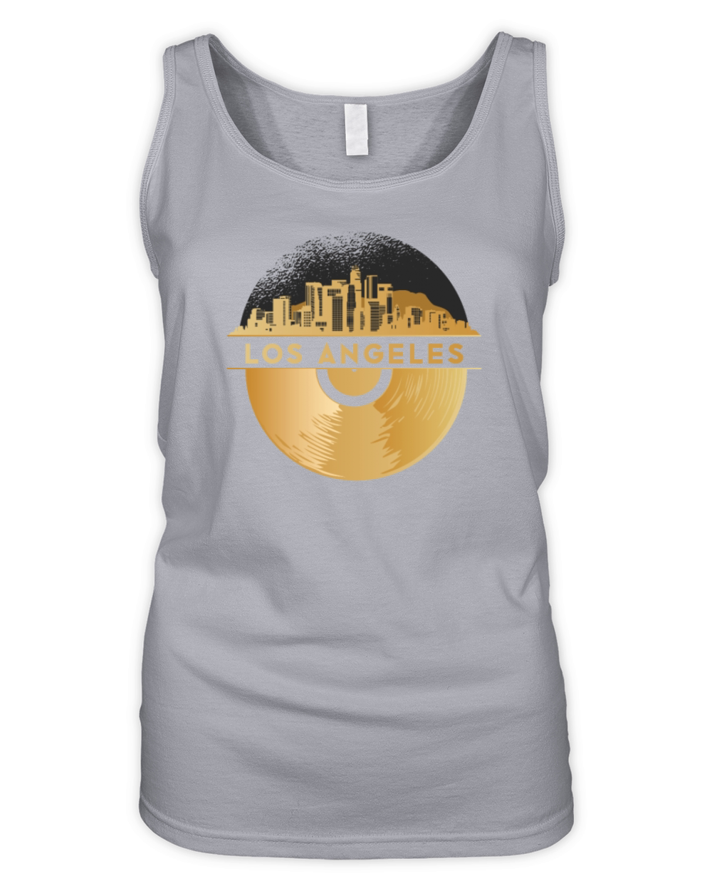 Vinyl-Record-Player Disco-Music Organic Women's Tank Top