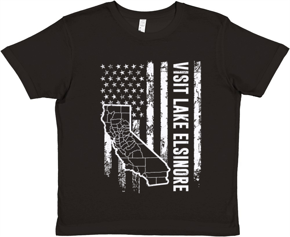 California VISIT LAKE ELSINORE Vintage America Premium Kids Crewneck T-shirt