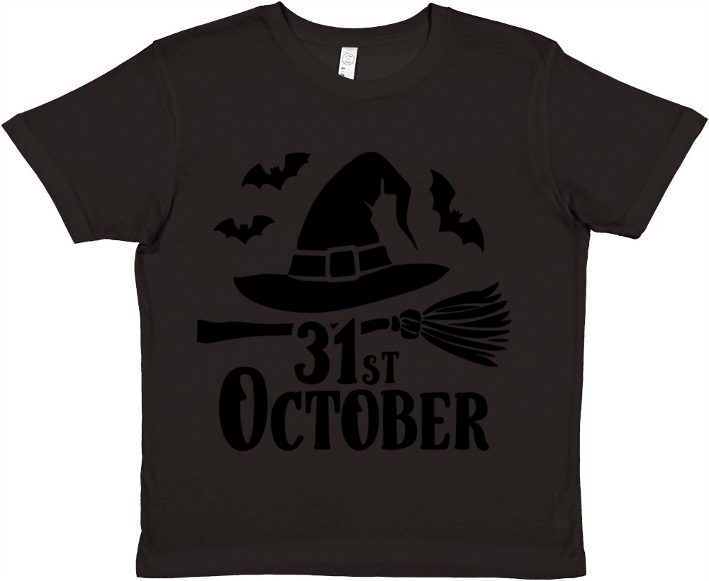 Halloween Saying Quote 31st October Premium Kids Crewneck T-shirt