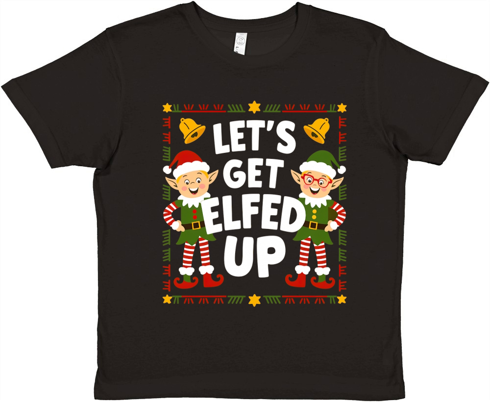 Lets get elfed up Premium Kids Crewneck T-shirt