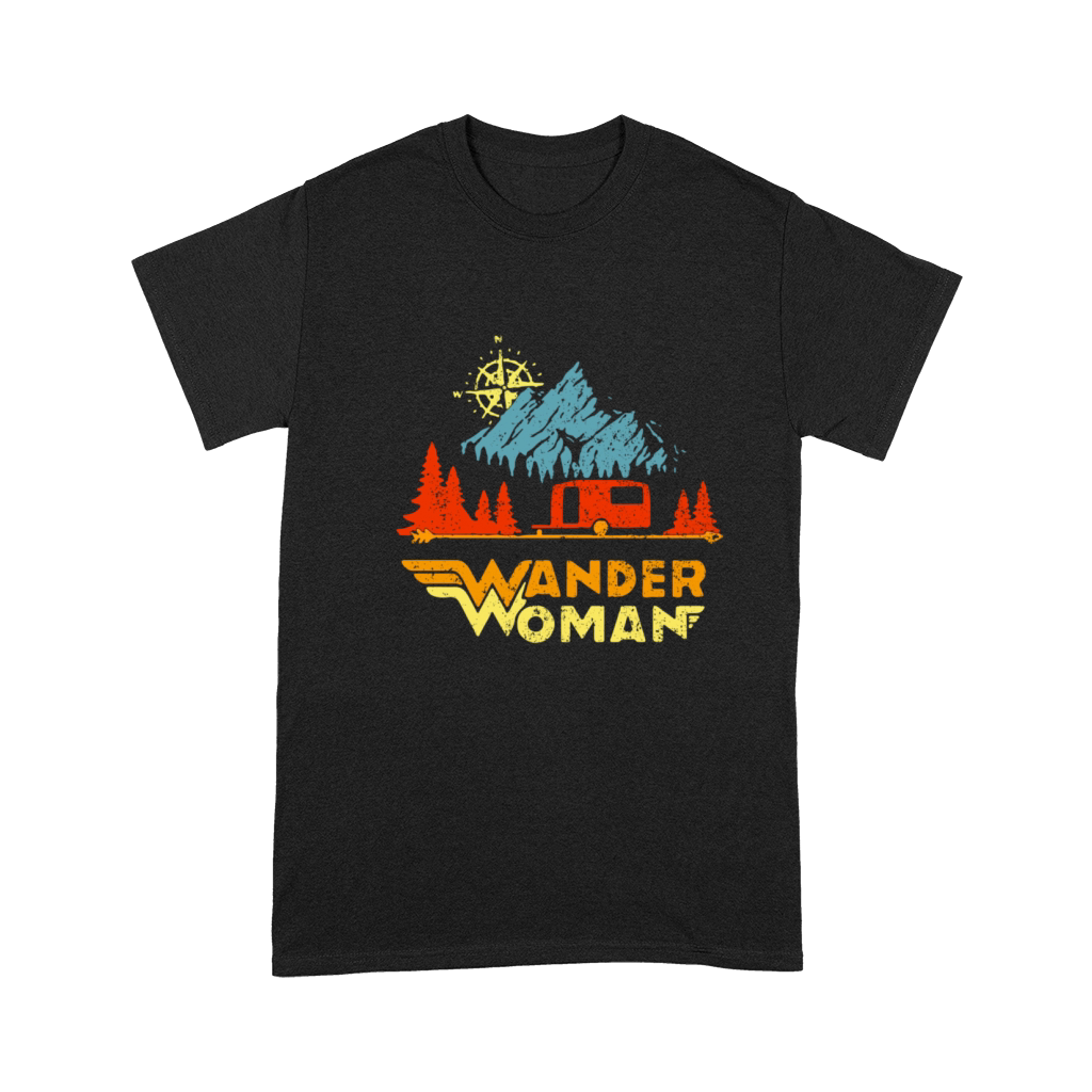 Wander Woman Camper Vintage Premium T-shirt