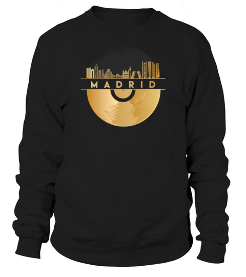 Vinyl-Record-Player Disco-Music Sweatshirt Unisex