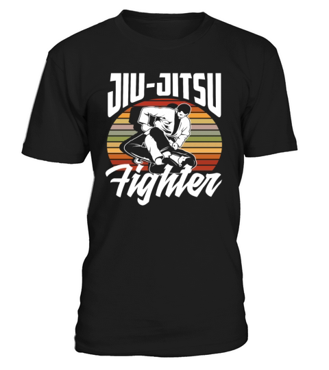 Jiu-jitsu Fighter Vintage Style T-Shirt Unisex