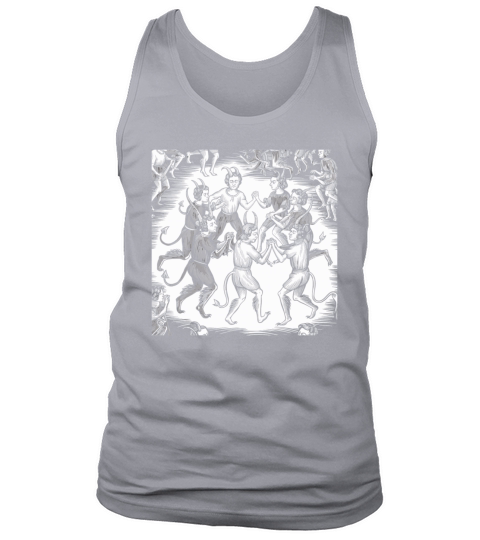 Dance with the Devil Dark and Mysterious Design Tank Top Unisex