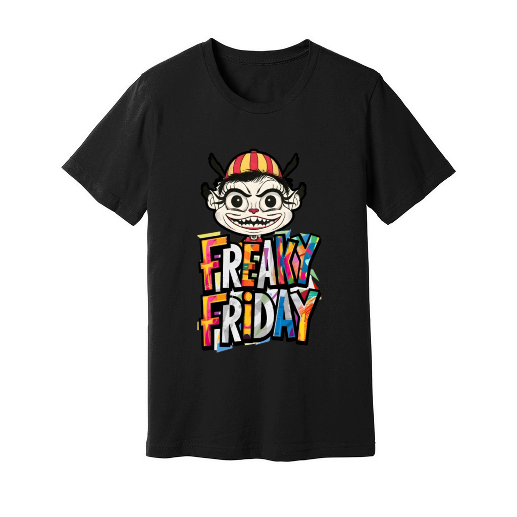Freaky Friday Cartoon Unisex Jersey Tee