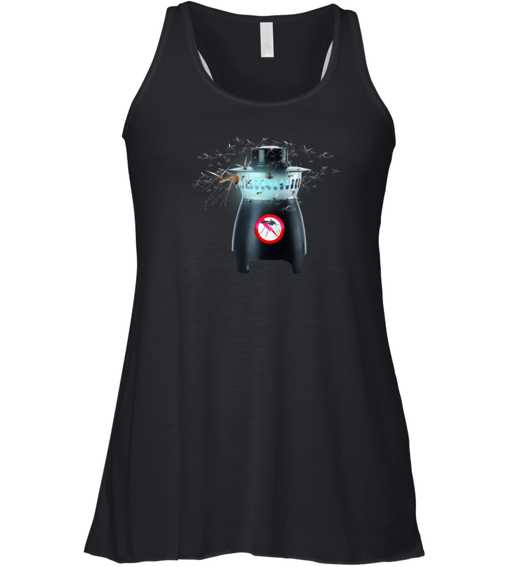 Mosquito Attracted To Electronic Insect Killer Pun Women's Flowy Tank Top