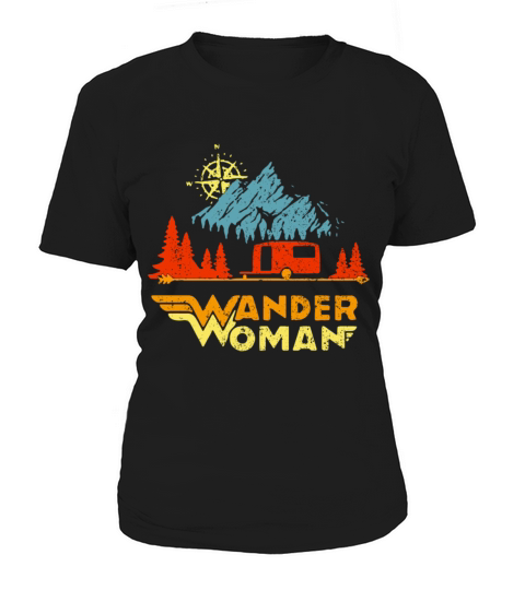 Wander Woman Camper Vintage Women's T-Shirt