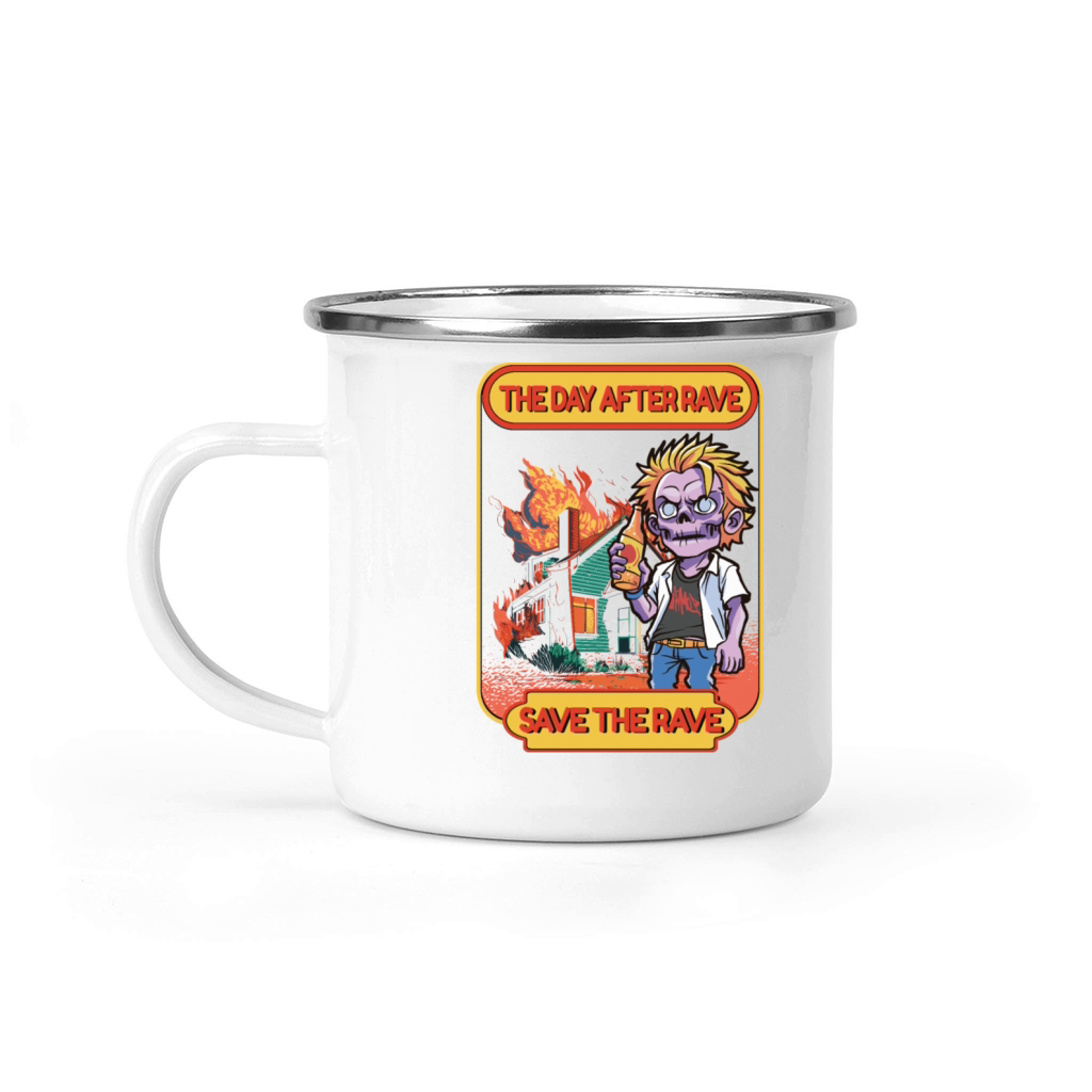 Hardcore Rave Music Raver 90s EDM DJ House-Music Camping Mug