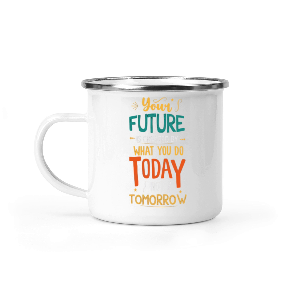 Inspirational Quotes Camping Mug