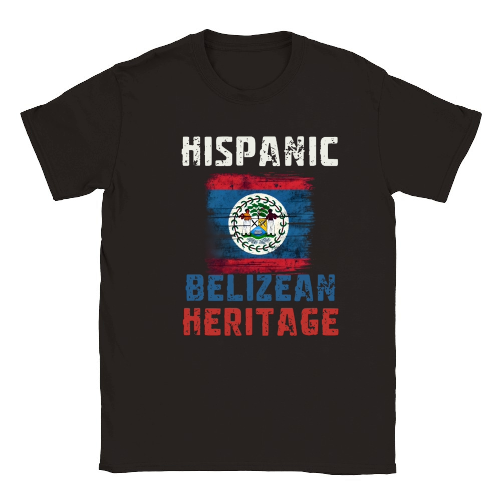 Belizean Heritage Pride - Hispanic Heritage Month Classic Kids Crewneck T-shirt