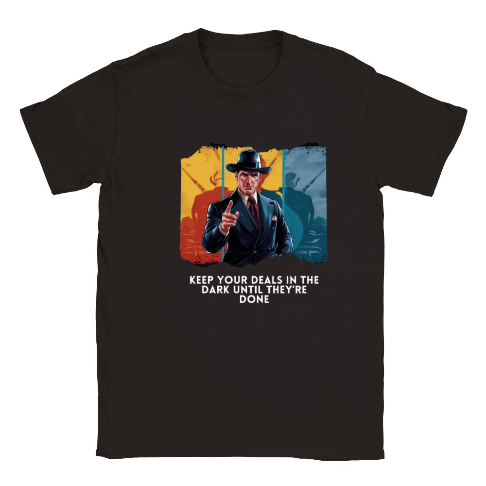 Keep Your Deals in the Dark Vintage Wisdom Classic Kids Crewneck T-shirt