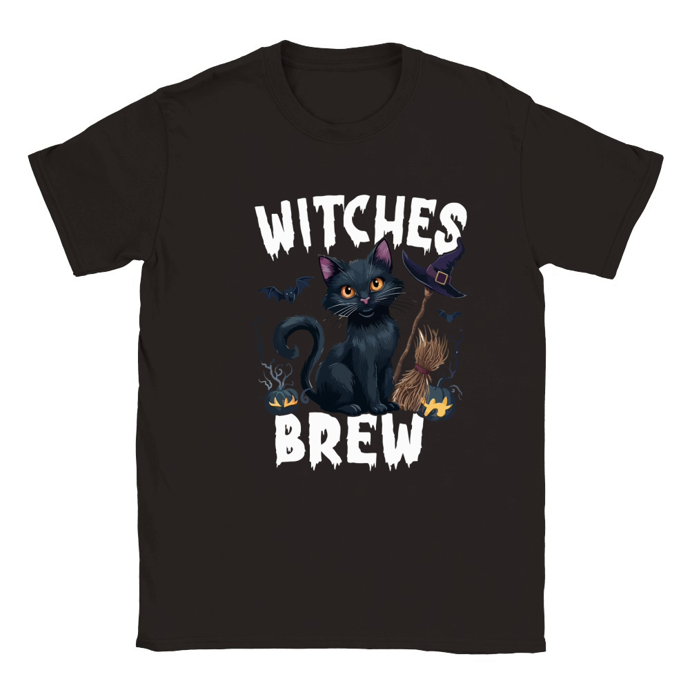Witches Brew Classic Kids Crewneck T-shirt