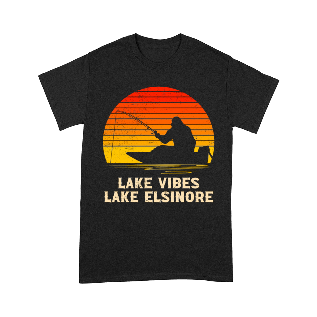 California LAKE VIBES LAKE ELSINORE Vintage USA Comfort T-shirt