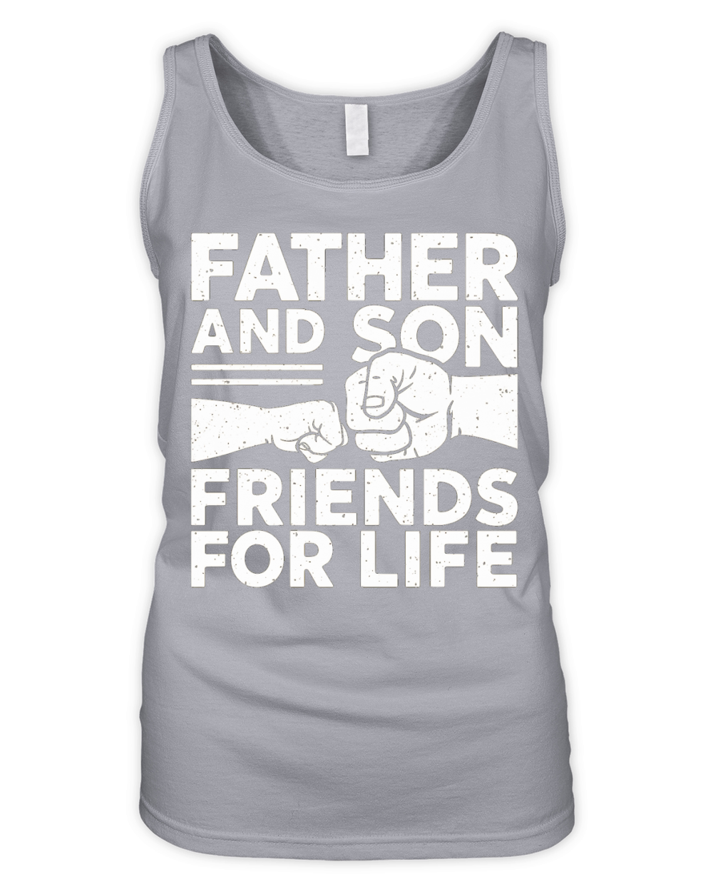 Father and son friends for life Organic Women's Tank Top