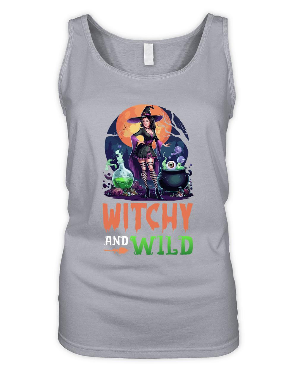 Witchy And Wild Organic Women's Tank Top