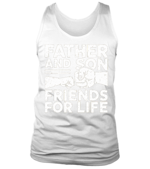 Father and son friends for life Tank Top Unisex