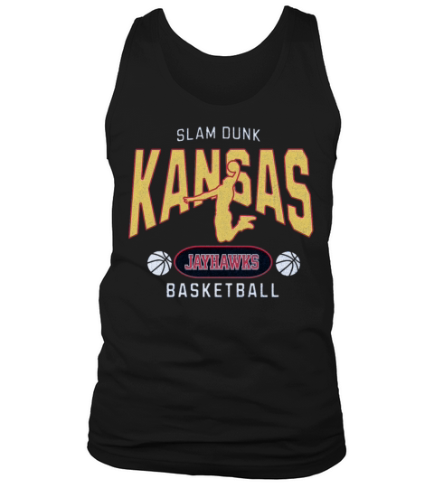 Kansas Slam Dunk Basketball Tank Top Unisex