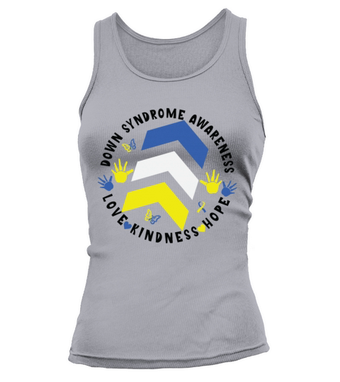 Trisomy 21 Down Syndrome Extra Three Chromosome Tank top Woman