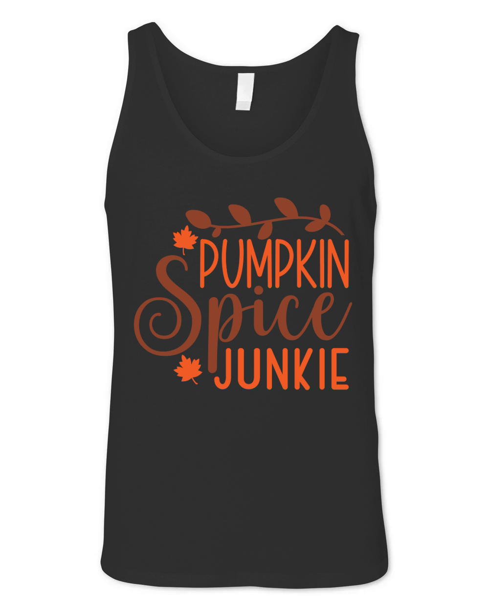 Pumpkin Spice junkie Unisex Jersey Tank